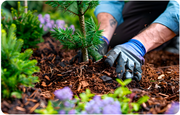 Cultivo manual y mulch